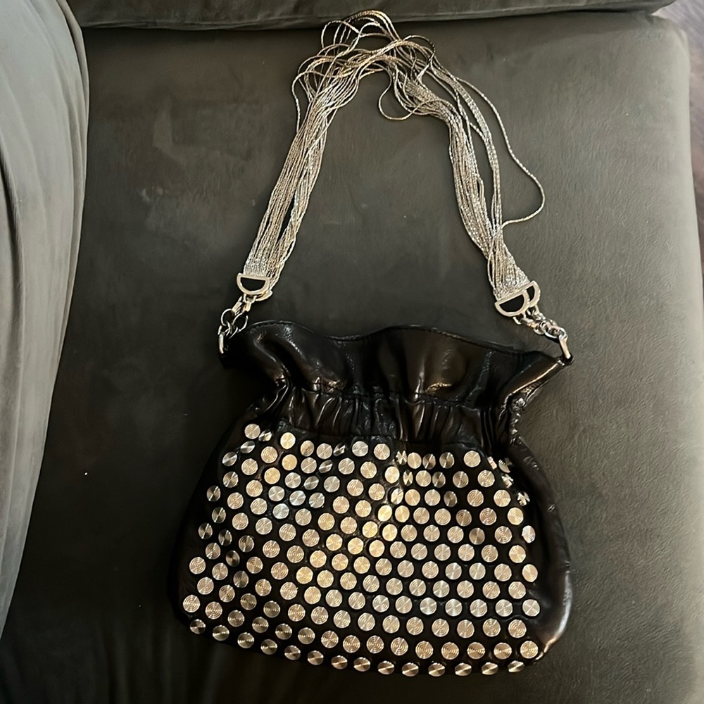 Rebecca minkoff/ mini purse/ leather/ black/